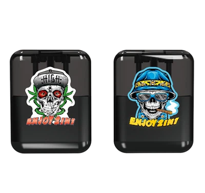 Dispositif jetable à la mode CBD THC HHC Vape en forme de carte 2 en 1