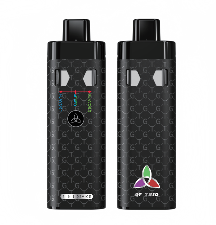 Dual Flavor Rechargeable Disposable Vape Pen For CBD/THC/Live Resin Oil