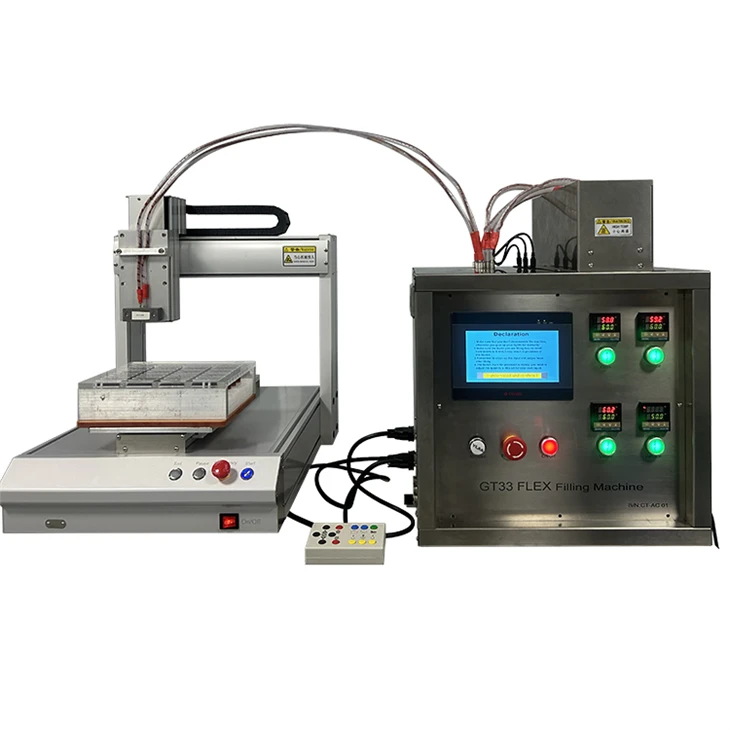Machine de remplissage de cartouches de cannabis entièrement automatique GT33 CBD/THC Huile épaisse Remplisseuses de vapes jetables vides