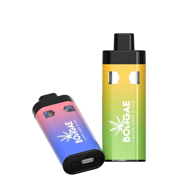 USA Distillate HHC Vape OEM Logo 1g+1g Dispositif de vapotage jetable en résine vivante Stylos à vapeur d'huile épaisse vide 2g